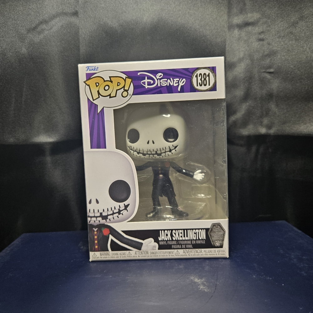 Nightmare Before Christmas 30th Aniversary Jack Skellington Funko POP